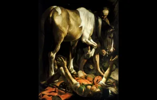 Caravaggio’s “Conversion on the Way to Damascus,” 1601. Credit: Caravaggio, Public domain, via Wikimedia Commons