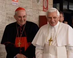 Cardinal Agostino Vallini and Pope Benedict tour a Caritas shelter in Rome. ?w=200&h=150