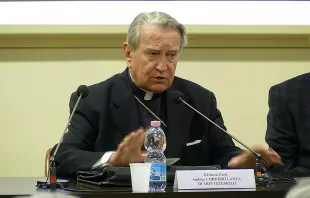 Cardinal Andrea Cordero Lanza di Montezemolo, who died Nov. 19, 2017.   Marta Jimenez Ibanez/CNA.