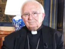 Cardinal Antonio Cañizares Llovera, Prefect of the Congregation for Divine Worship. 