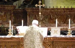 Cardinal Antonio Cañizares Llovera, Prefect of the Congregation for Divine Worship, celebrates Mass in the extraordinary form Nov. 3, 2012 in St. Peter’s Basilica.?w=200&h=150