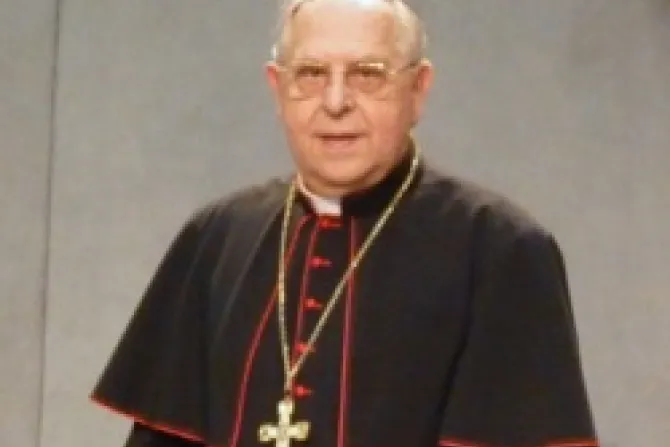 Cardinal Antonio Maria Vegli CNA Vatican Catholic News 7 24 12