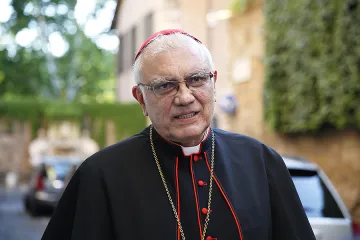 Cardinal Baltazar Enrique Porras Cardozo of Merida Venezuela takes possession of St John the Evangelist in Rome Italy on June 12 2017 Credit Daniel Ibanez 7 CNA