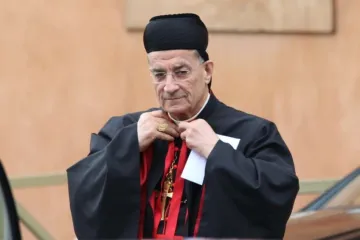 Cardinal Bechara Boutros Rai the Maronite Patriarch at the Vatican March 5 2013 Credit InterMirificanet