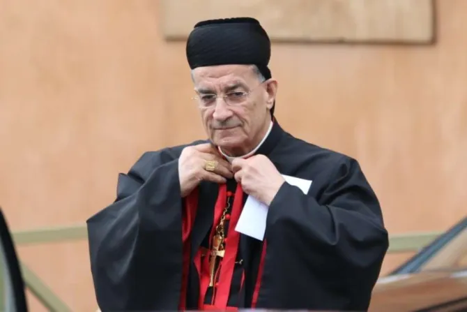 Cardinal Bechara Boutros Rai the Maronite Patriarch at the Vatican March 5 2013 Credit InterMirificanet