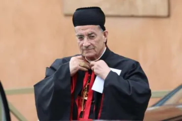 Cardinal Bechara Boutros Rai the Maronite Patriarch at the Vatican March 5 2013 Credit InterMirificanet 1