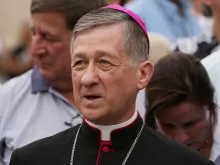 Cardinal Blase Cupich. 