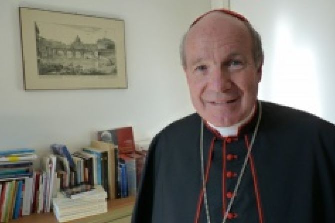 Cardinal Christoph Schnborn of Vienna in his offices in Rome March 14 2012 CNA500x315 Vatican Catholic News 5 16 12