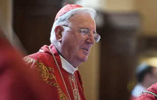 Cardinal Cormac Murphy-O'Connor, who served as Archbishop of Westminster from 2000 to 2009, and who died Sept. 1, 2017. Mazur/catholicnews.org.uk