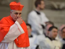 Cardinal Daniel DiNardo at the March 2013 Vatican conclave. 