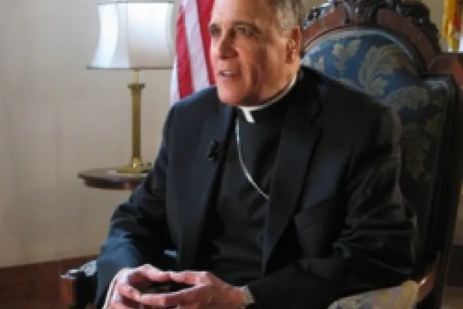 Cardinal Daniel DiNardo at the North American College in Rome on March 19 during his Ad Limina visit with bishops from Region X 4 CNA Vatican Catholic News 3 21 12