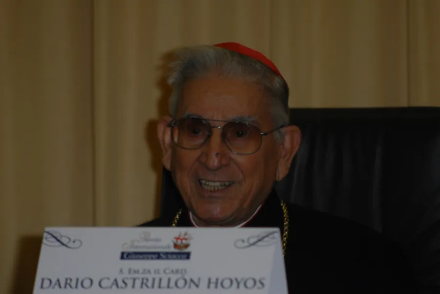 Cardinal Castrillón at a conference in 2010. Castrillón died in Rome the night of May 17-18, 2018. ?w=200&h=150