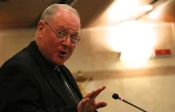 Cardinal Timothy Dolan of New York speaking during the communications conference at Rome's Pontifical University of the Holy Cross, April 29, 2014. ?w=200&h=150