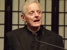 Cardinal Donal Wuerl speaks at the Catholic Information Center Nov. 5, 2012. 