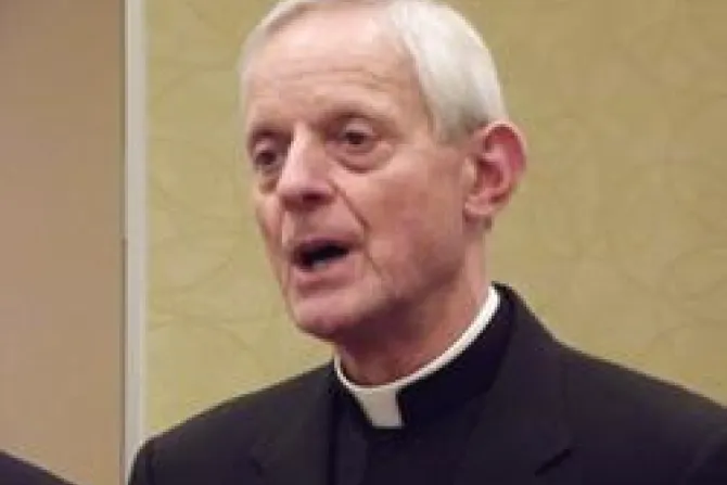 Cardinal Donald D Wuerl of Washington discusses the Anglican ordinariate that will be established in the US on Jan 1 2012 CNA US Catholic News 11 15 11
