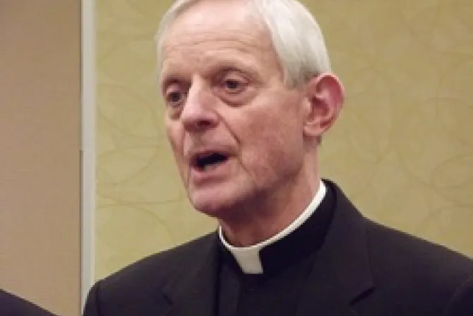 Cardinal Donald D Wuerl of Washington discusses the Anglican ordinariate that will be established in the US on Jan 1 2012 CNA US Catholic News 2 10 12