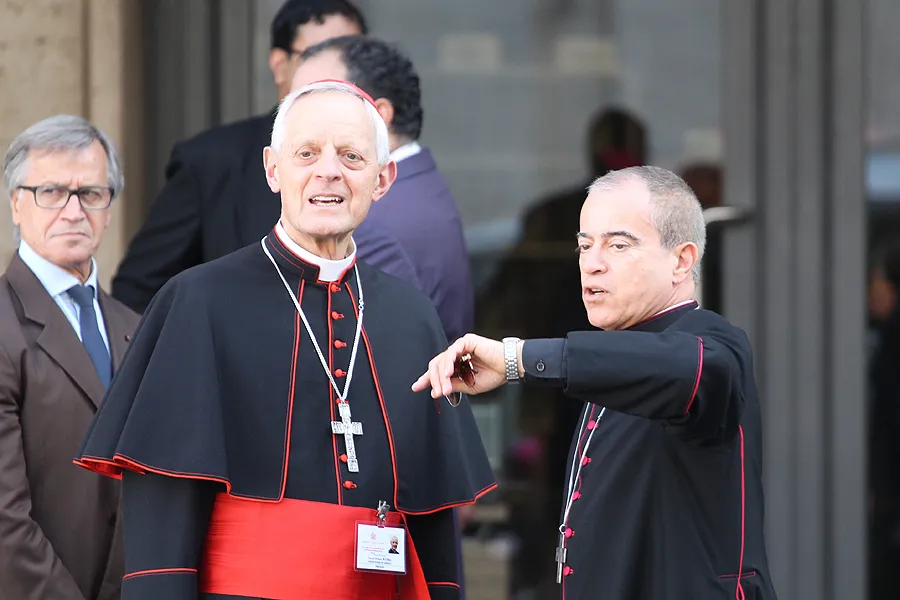 Cardinal Donald Wuerl of Washington arrives at the Vatican's Synod Hall during the Synod on the Family, Oct. 10, 2014. ?w=200&h=150