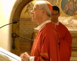Cardinal Donald Wuerl gives a homily during Mass at tomb of St Peter, January 16, 2011.?w=200&h=150