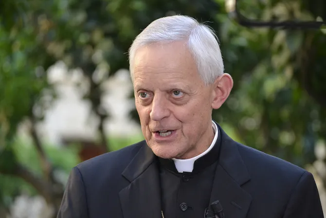 Cardinal Donald Wuerl of Washington DC speaks with CNA in Rome on Oct 4 2014 Credit Daniel Ibez CNA 2 CNA 10 6 14