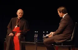Cardinal Donald Wuerl speaks with moderator Bret Baier of Fox News at the John Carroll Society Lecture Sept. 10, 2013. ?w=200&h=150