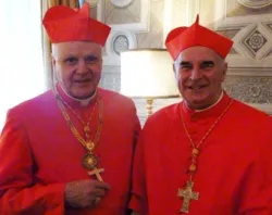 Cardinal Edwin F. O'Brien meets Cardinal Keith P. O'Brien of St. Andrews & Edinburgh, Scotland for the first time on Feb. 19, 2012?w=200&h=150