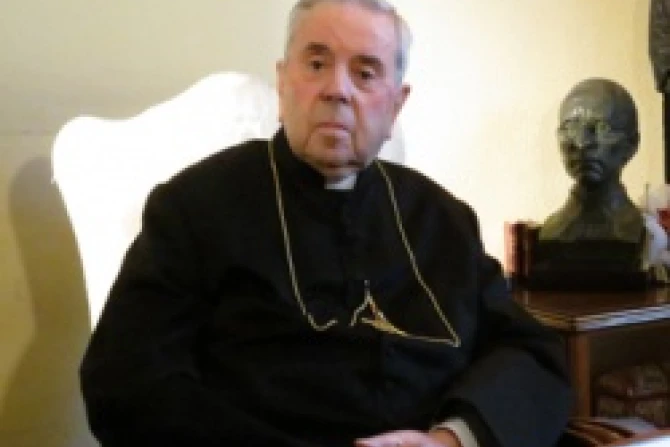 Cardinal Fiorenzo Angelini 3 CNA Vatican Catholic News 8 1 12