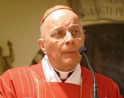 Cardinal Francis George delivers a homily at the tomb of St. Peter in February 2012.?w=200&h=150