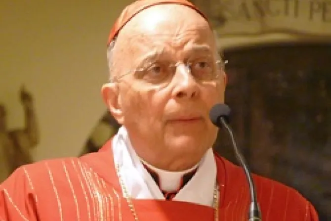 Cardinal Francis George gives the homily during Mass at the tomb of St Peter CNA US Vatican Catholic News 2 9 12