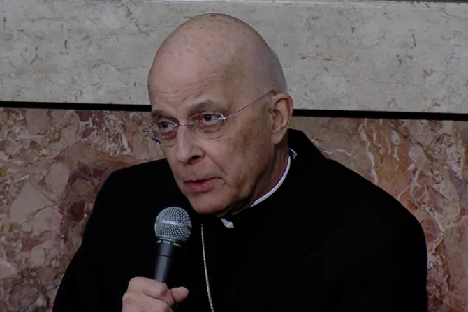 Cardinal Francis George of Chicago at a press conference at the NAC on Febjpg 4 17 15