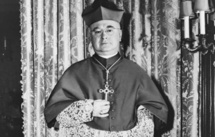 Cardinal Francis Spellman of New York, 1946. Photo courtesy of the Dutch National Archives. (CCO 1.0)