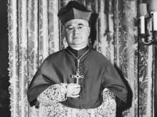 Cardinal Francis Spellman of New York, 1946. Photo courtesy of the Dutch National Archives. (CCO 1.0)