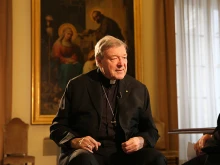 Cardinal George Pell, prefect of the Secretariat for the Economy, March 17, 2016. 