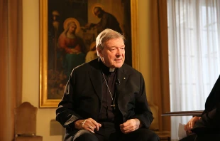 Cardinal George Pell, prefect of the Secretariat for the Economy, March 17, 2016.   Alexey Gotovskyi/CNA.