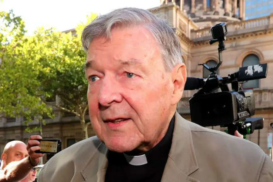 Cardinal George Pell arrives at Melbourne County Court on Feb. 27, 2019. ?w=200&h=150