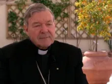 Cardinal George Pell speaks to CNA, March 2013. 