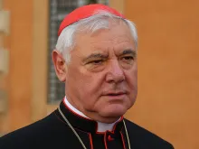 Cardinal Gerhard Müller, prefect of the Congregation for the Doctrine of the Faith, at the Vatican during the Synod on the Family, Oct. 13, 2014. 