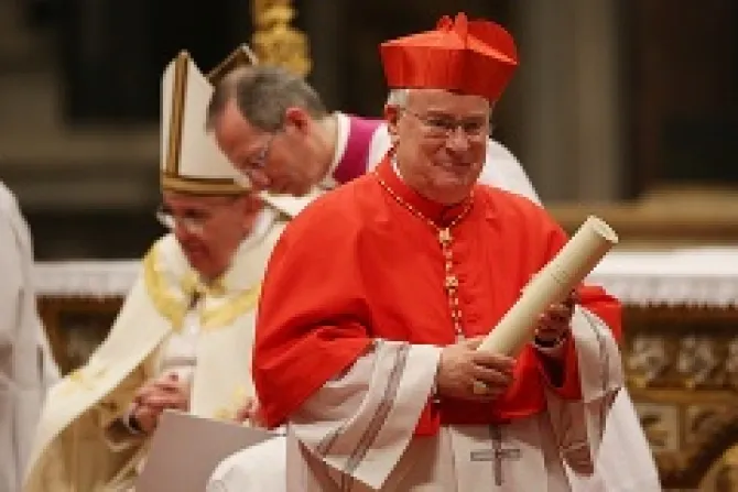 Cardinal Gualtiero Bassetti at the Consistory at St Peters Basilica on February 22 2014 Credit Peter Macdiarmid Getty Images News Getty Images CNA 3 4 14