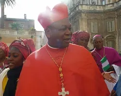 Cardinal John Onaiyekan walks through Vatican City after being made a cardinal by Pope Benedict XVI Nov. 24. ?w=200&h=150