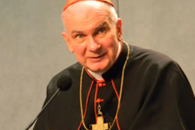 Cardinal John Patrick Foley CNA Vatican Catholic News 10 18 10