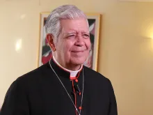 Cardinal Jorge Urosa, then-Archbishop of Caracas, speaks with CNA in Rome, Feb. 13, 2015. 