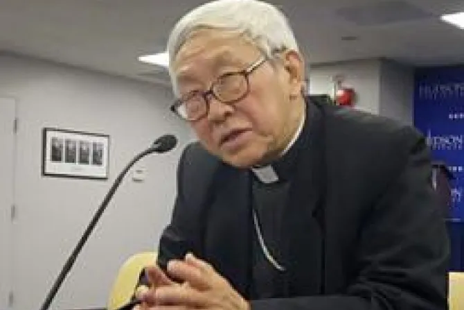 Cardinal Joseph Zen CNA World Catholic News 2 14 12