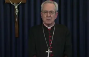 Cardinal Justin Rigali. 