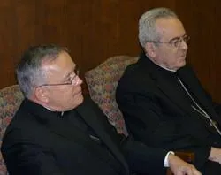 Cardinal Justin Rigali and Archbishop-designate Charles Chaput in Philadelphia's chancery on July 19, 2011?w=200&h=150
