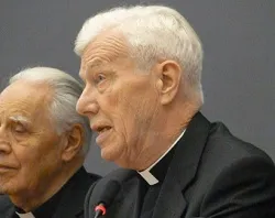 Cardinal Karl Josef Becker speaks during a book launch at the Gregorian University in Rome, Nov. 30, 2012. ?w=200&h=150