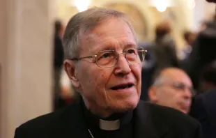 Cardinal Walter Kasper. CNA/Bohumil Petrik.