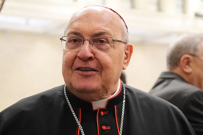 Cardinal Leonardo Sandri the Prefect of the Congregation for the Oriental Churches and Grand Chancellor of the Pontifical Oriental Institute on September 17 2015 Credit Bohumil Petrik CNA