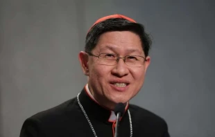 Cardinal Luis Tagle.   Daniel Ibanez/CNA.