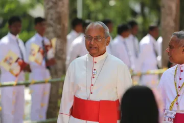Cardinal Malcolm Ranjith outside his residence in Colombo Sri Lanka on Jan 13 2015 Credit Alan Holdren CNA CNA 1 13 15