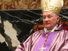 Cardinal Marc Ouellet presides over the Dec. 9, 2012 opening Mass for the Ecclesia in America Conference. 