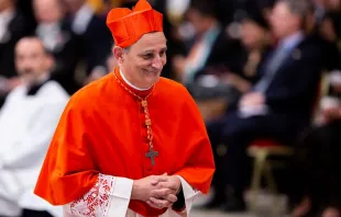 Cardinal Matteo Maria Zuppi, archbishop of Bologna, was made a cardinal during the consistory of Oct. 5, 2019. Daniel Ibanez/CNA.